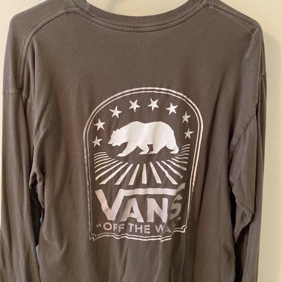 Dark green vans long sleeve tee - Picture 4 of 4